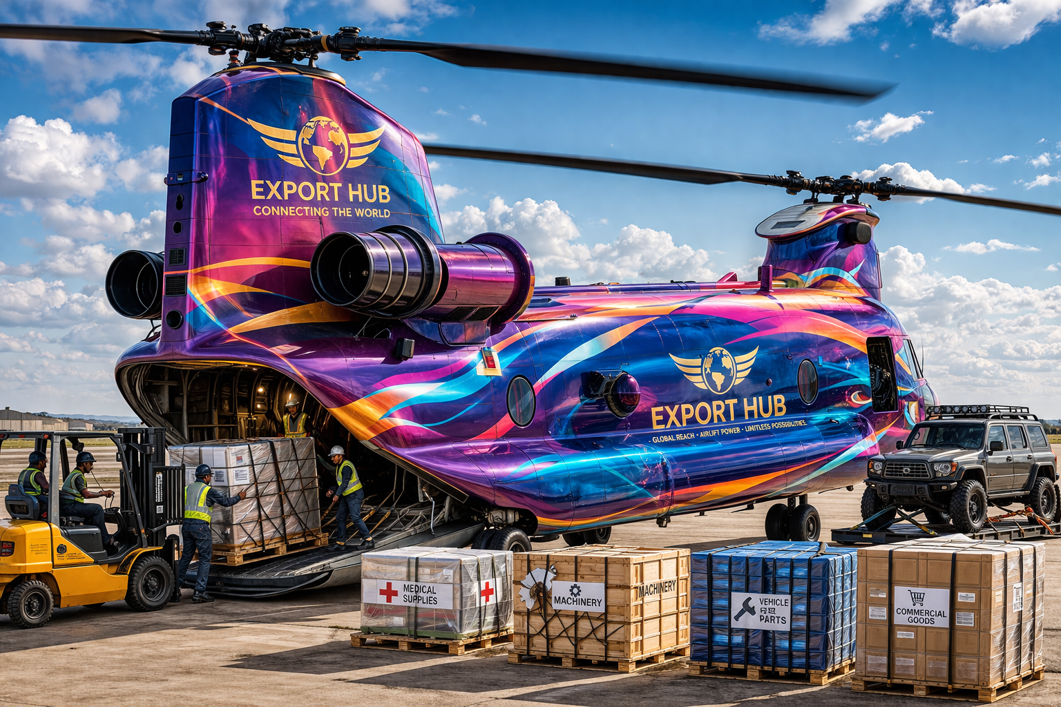 Helicopter transport